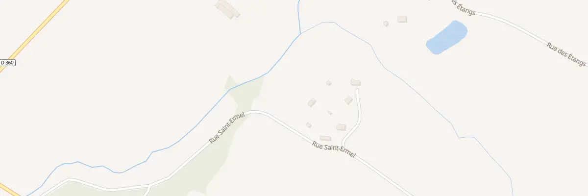 Plan du 1 Imp de la Vallee - La Boulouze à Saint-Ovin