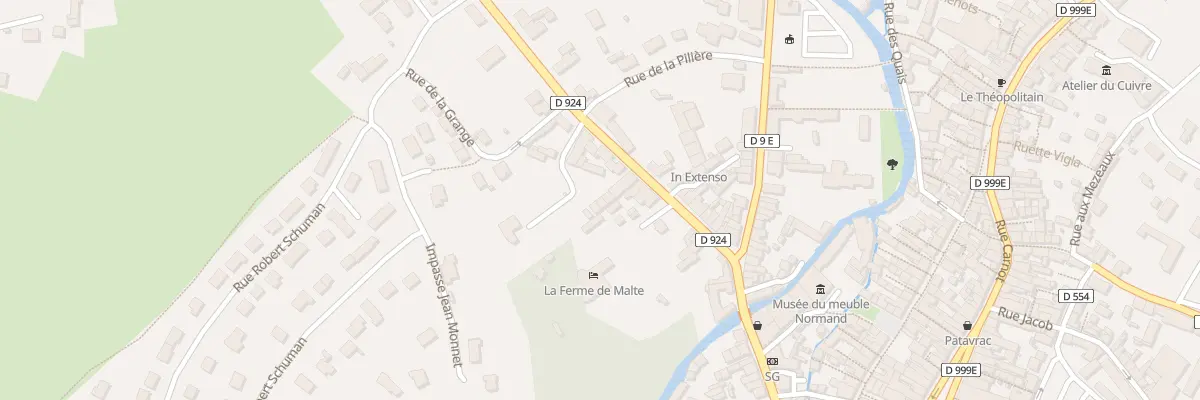 Plan du 31 Rue Jules Tetrel - Villedieu à Villedieu-les-Poêles-Rouffigny
