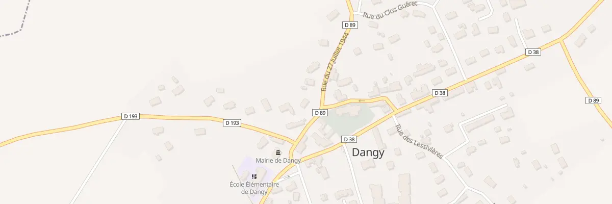 Plan du 3 Rue Saint Martin à Dangy