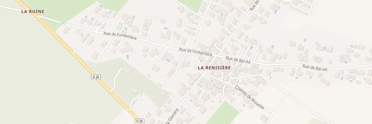Plan du 5T Rue de Fontembre au Château-d’Oléron