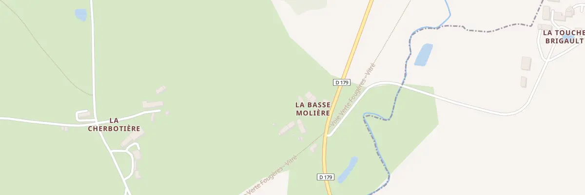 Plan du 5155 La Basse Moliere à Taillis