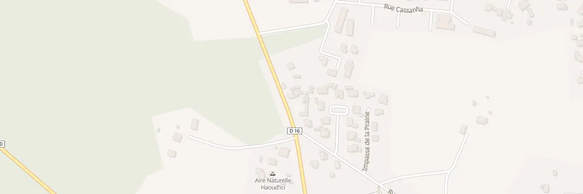 Plan du 468 Rte de Léon à Magescq