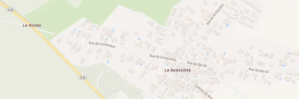 Plan du 4B Rue de Fontembre au Château-d’Oléron