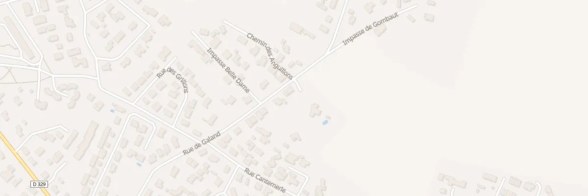 Plan du 40 Rue de Galand à Mimizan