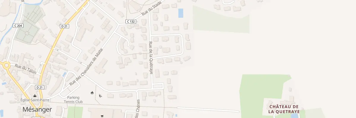 Plan du 72 Rue des Platanes à Mésanger