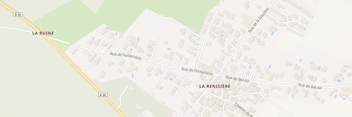 Plan du 4 Rue de Fontembre au Château-d’Oléron