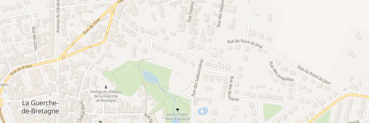 Plan du 18 Rue Clémenceau à La Guerche-de-Bretagne