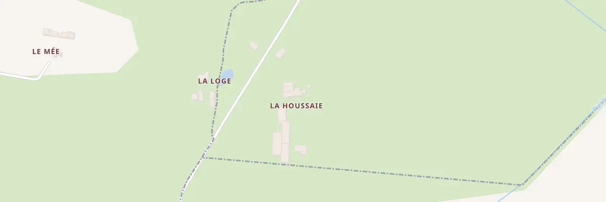 Plan du 5339 La Houssaye à Étrelles