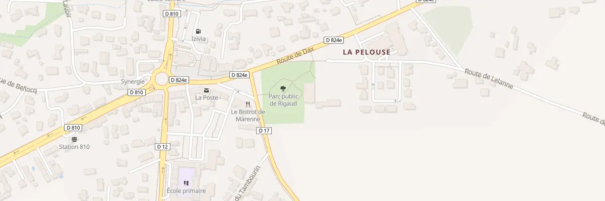Plan du 32 Rte de Lelanne à Saint-Geours-de-Maremne