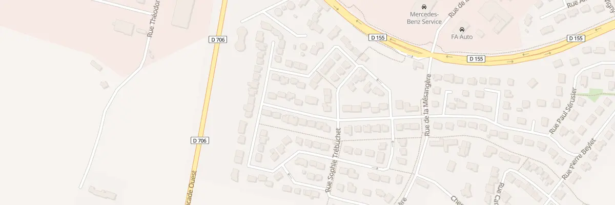 Plan du 20 Rue Jeanne de France à Lécousse
