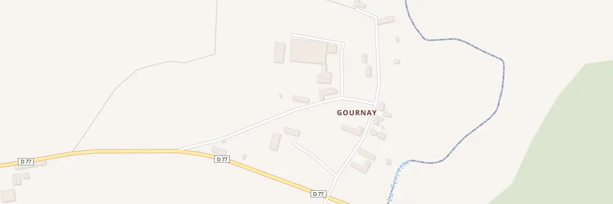 Plan du 605 Gournay à Tribehou
