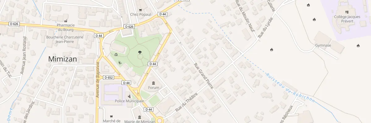 Plan du 6C Rue Grand Pierre à Mimizan