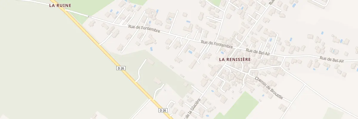 Plan du 13 Rue de Fontembre au Château-d’Oléron
