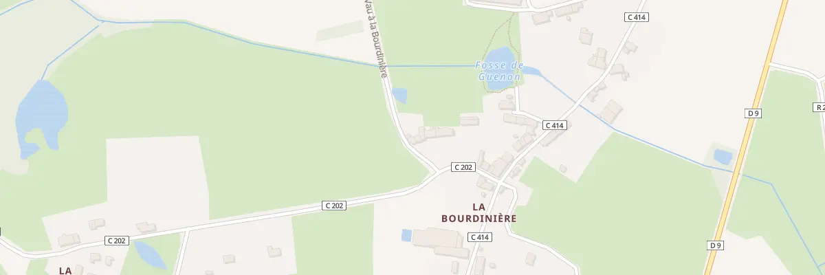 Plan du 116 La Bourdiniere à Pannecé