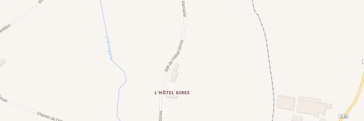 Plan du 5057 Hotel Gires au Mesnil-Eury