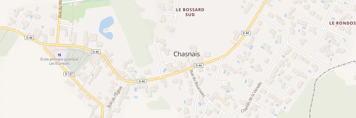 Plan du 49 Rue georges clemenceau à Chasnais