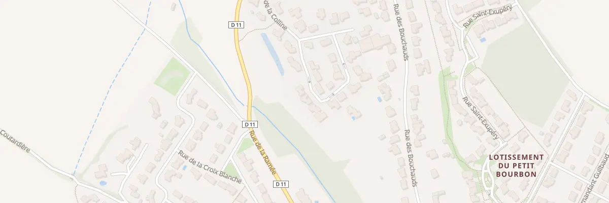 Plan du 6 Rue du Vallon à Essarts-en-Bocage