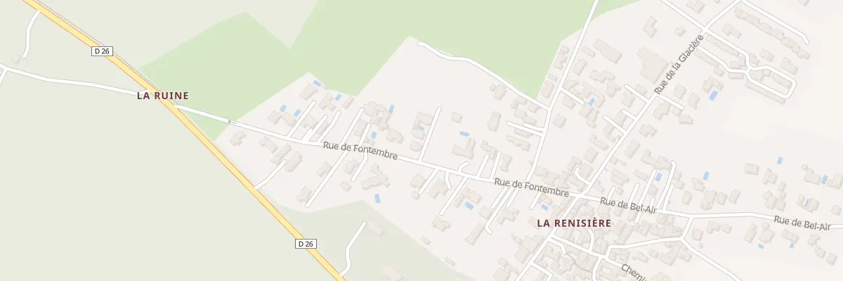 Plan du 10B Rue de Fontembre au Château-d’Oléron