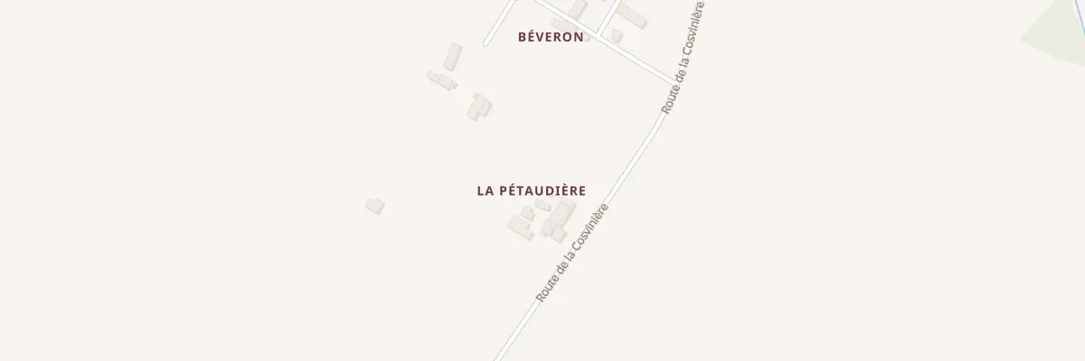 Plan du 7 La Pétaudière à Billé