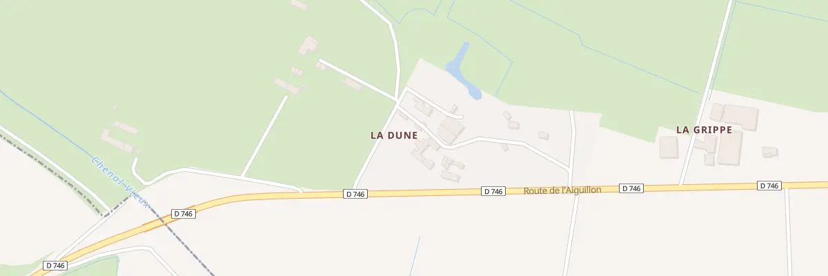 Plan du 5399 La Dune à Triaize