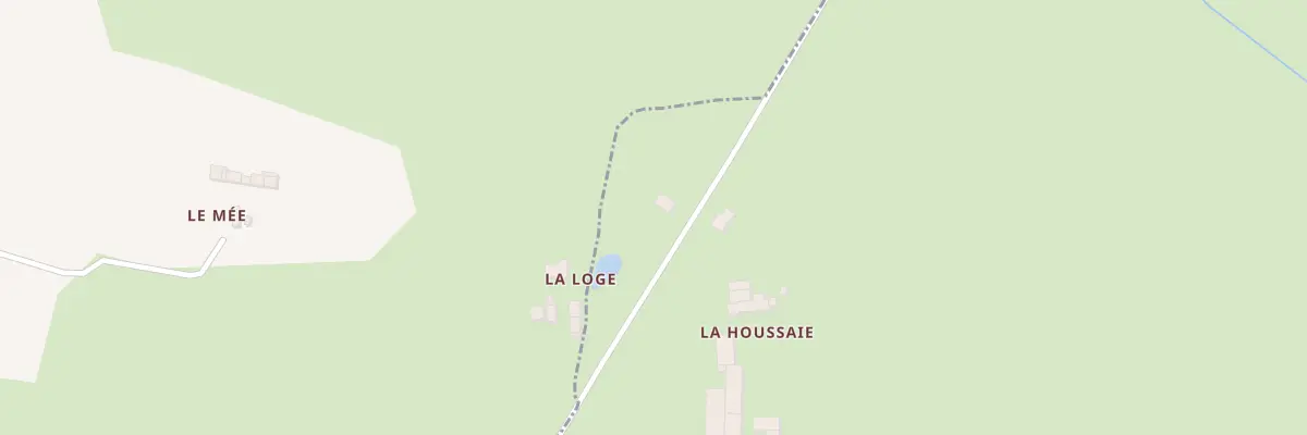 Plan du 5426 La Perrière à Étrelles