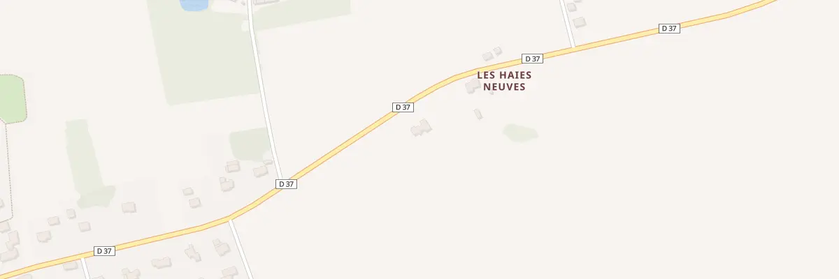 Plan du 1 Les Hayes Neuves à Domalain