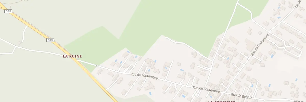 Plan du 20 Rue de Fontembre au Château-d’Oléron