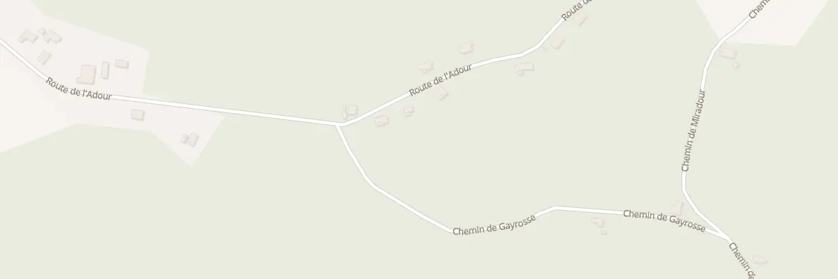Plan du 766 Rte de l’Adour à Sainte-Marie-de-Gosse