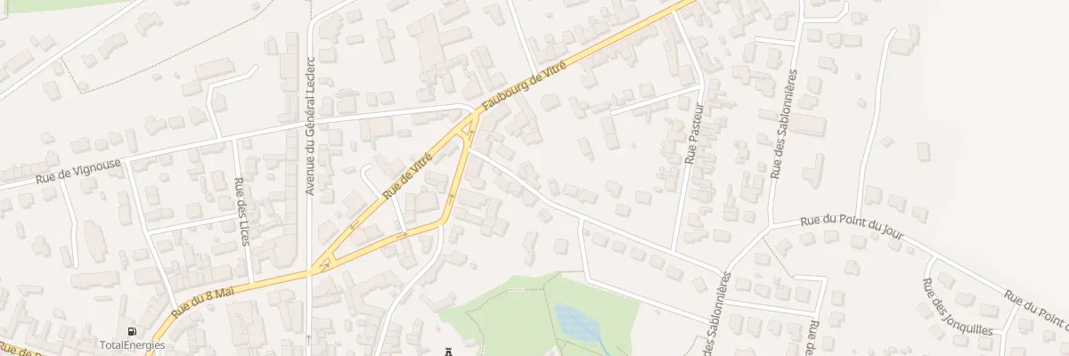 Plan du 5 Rue Clémenceau à La Guerche-de-Bretagne