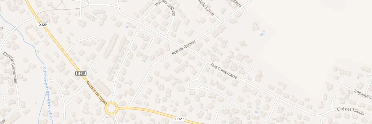 Plan du 34Q Rue de Galand à Mimizan