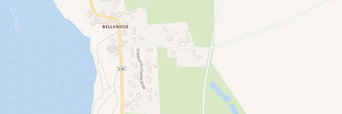 Plan du 8B Rue de la cure à Château-Guibert