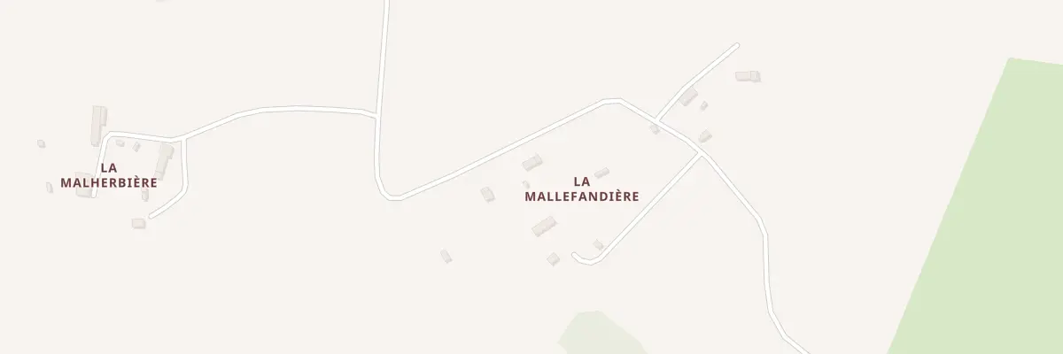 Plan du 3 Rte de la Mallefandière à Saint-Georges-de-Livoye