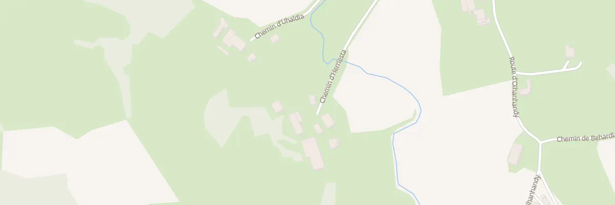 Plan du 514 Che d’Herriesta à Irissarry
