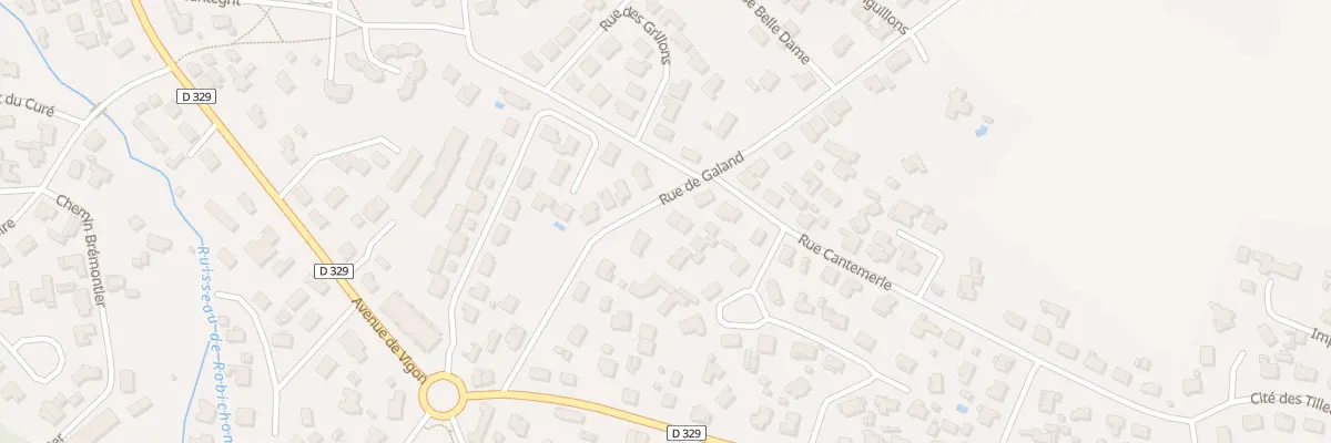 Plan du 34T Rue de Galand à Mimizan