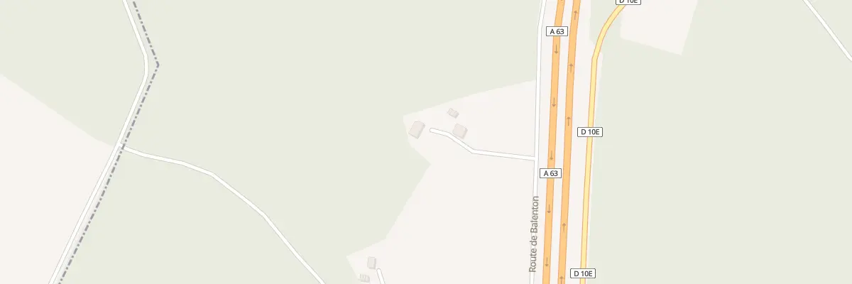 Plan du 4048 Rte de Balenton à Magescq