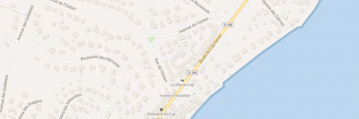 Plan du 13B Rue de l’Océan Piraillan à Lège-Cap-Ferret