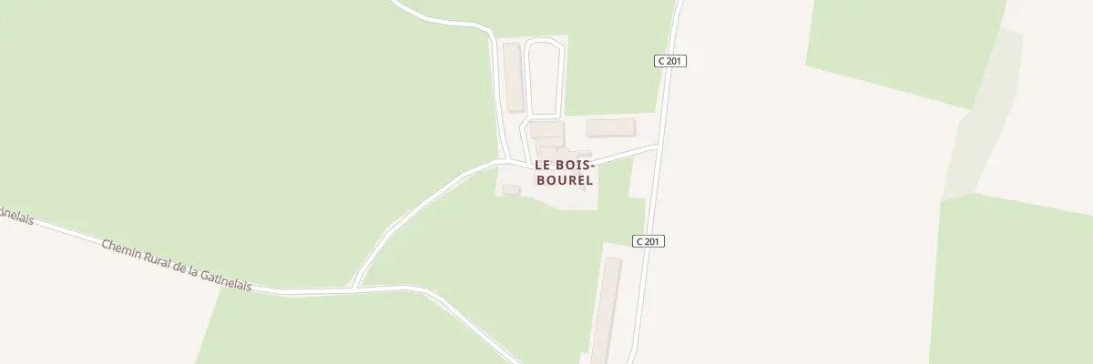 Plan du 5419 Le Bois Bourel à La Chapelle-Glain