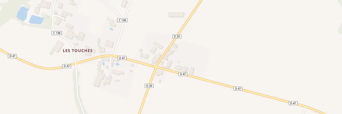 Plan du 10 Les Touches à Saint-Martin-des-Noyers