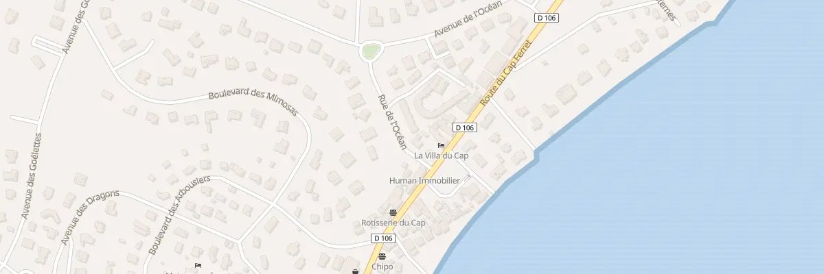 Plan du 11 Rue de l’Océan Piraillan à Lège-Cap-Ferret