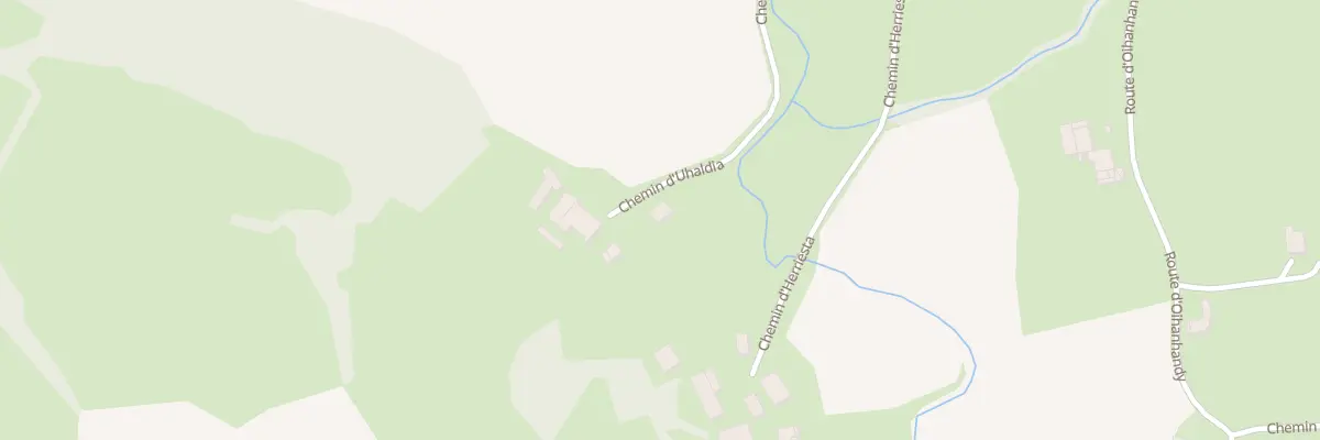 Plan du 5253 Uhaldemendy à Irissarry