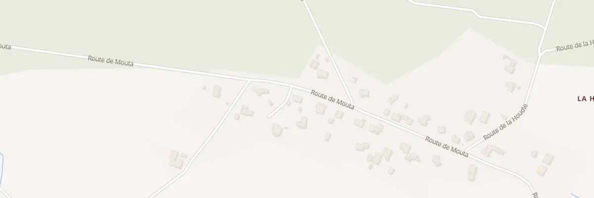 Plan du 757 Rte du Mouta à Josse