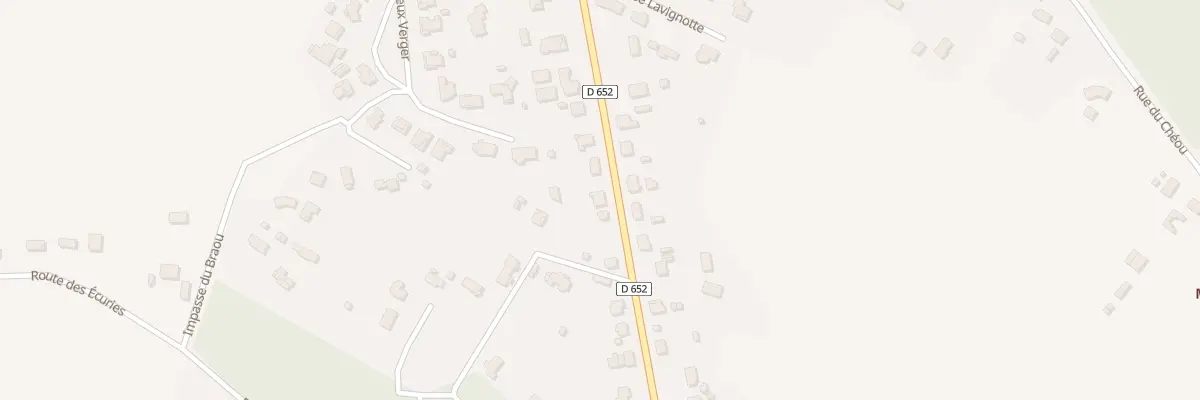 Plan du 22 Rte de Baleste à Mimizan