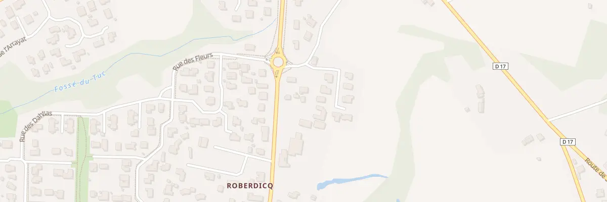 Plan du 17B Rue de la Gare à Saint-Geours-de-Maremne