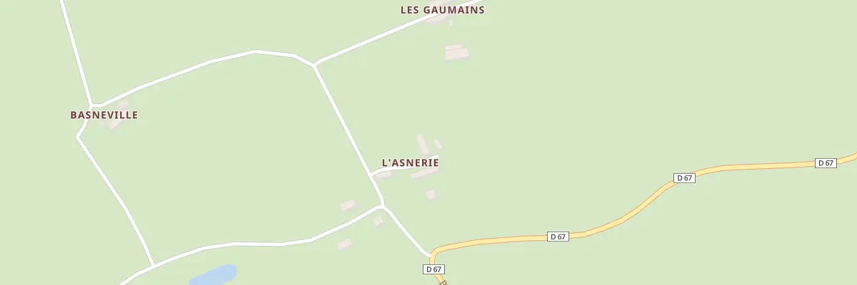 Plan du 5031 Banneville à Audouville-la-Hubert