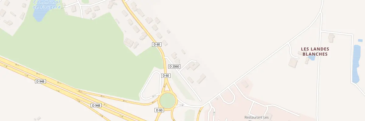 Plan du 35 Rue des roses à Fougeré