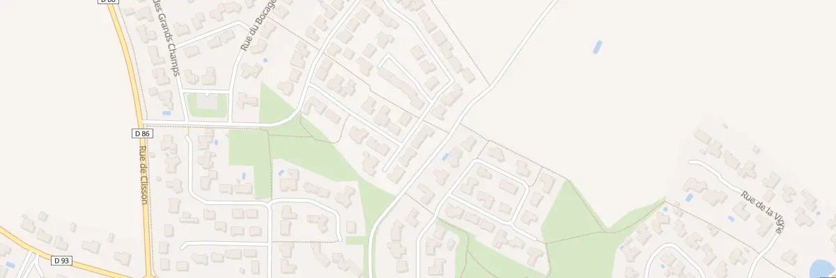 Plan du 73 Rue des grands champs à Treize-Septiers