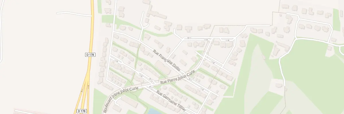 Plan du 11 Rue Madeleine Brès à Vitré