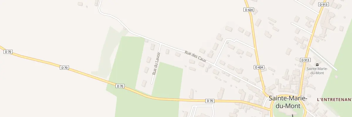 Plan du 19 Rue des Caux à Sainte-Marie-du-Mont