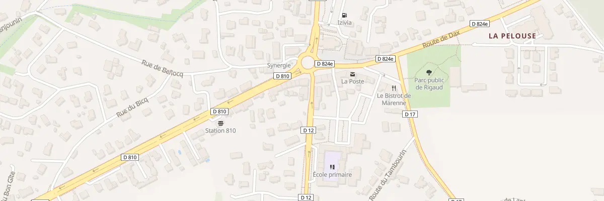 Plan du 4 Rue de la Gare à Saint-Geours-de-Maremne