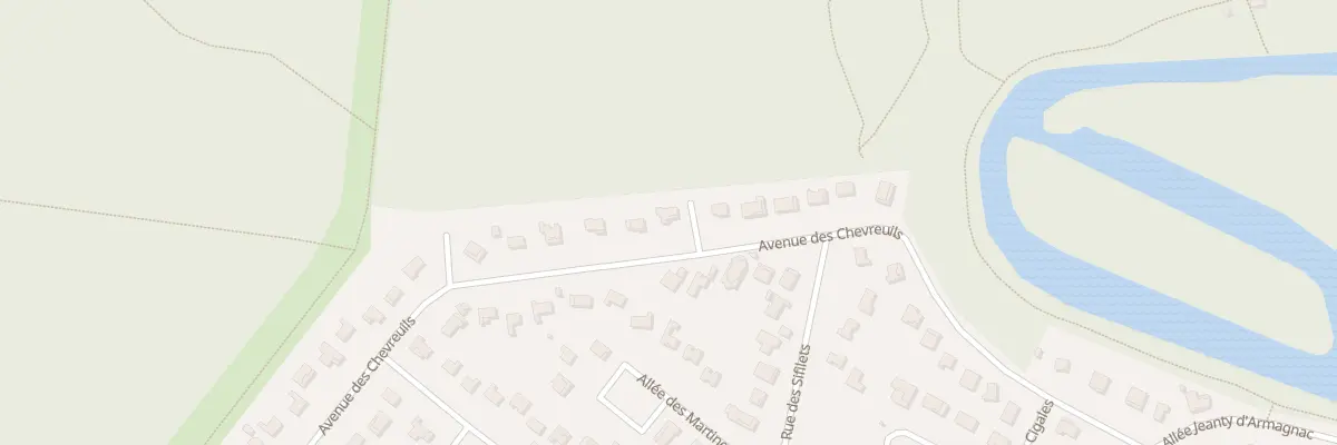 Plan du 28 Rue des Chevreuils Piraillan à Lège-Cap-Ferret